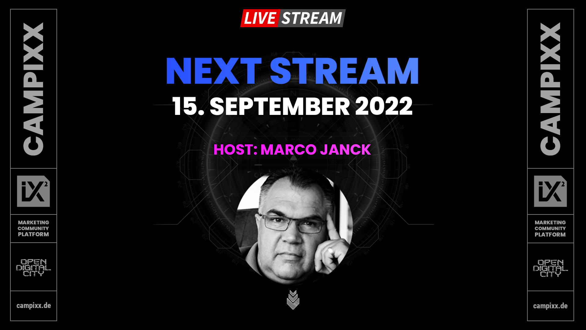 Next Stream 15.09.2022 | Livestream | CAMPIXX