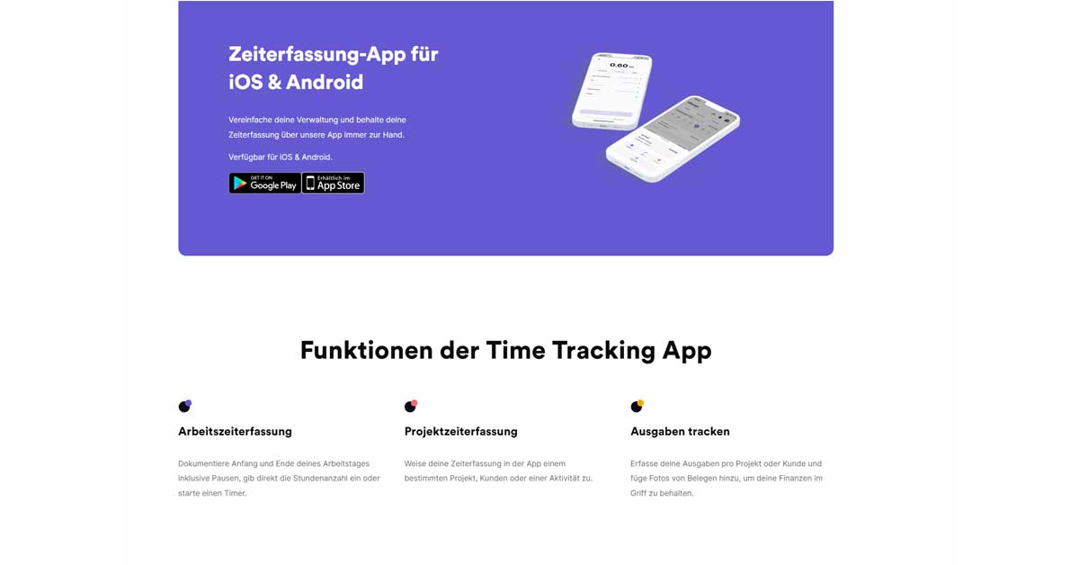 TimeChimp | Time Tracking App | CAMPIXX