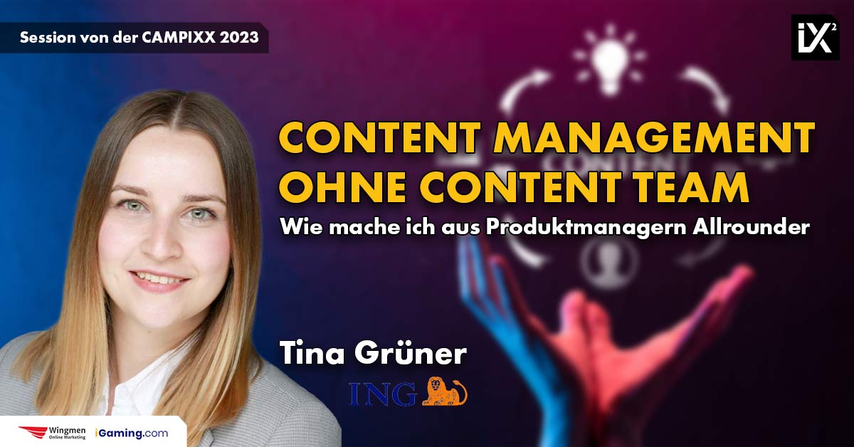 Content Management ohne Content Team | Tina Grüner | CAMPIXX